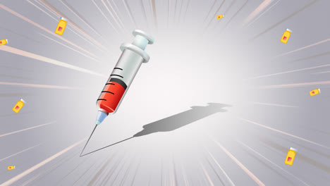 Animation-of-syringe-icon-on-grey-background