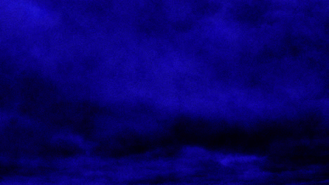 Animation-of-dark,-stormy-halloween-dark-blue-sky