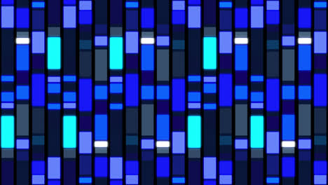 Animation-of-rectangles-changing-colours-in-shades-of-blue