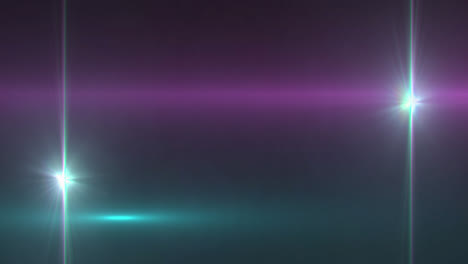 Digitale-Animation-Von-Lichtpunkten-Vor-Violetter-Lichtspur-Und-Kopierraum-Auf-Blauem-Hintergrund