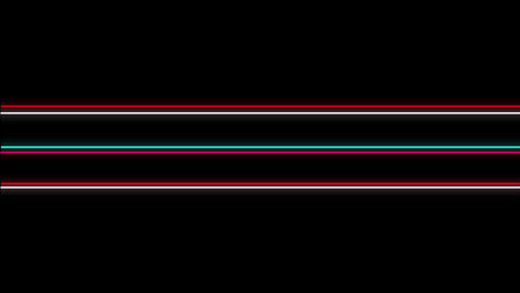 Animation-of-colorful-lines-over-black-background