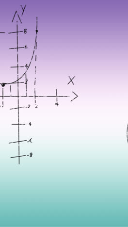 Animación-De-Fórmulas-Matemáticas-Escritas-A-Mano-Sobre-Fondo-Azul-A-Morado
