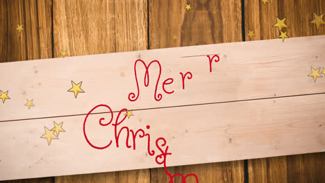 Animation-of-merry-christmas-text-over-stars-falling
