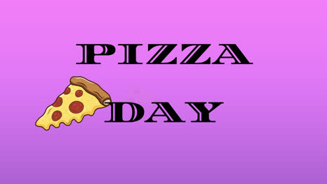 Animación-De-Iconos-De-Pizza-Y-Texto-Del-Día-De-La-Pizza-Sobre-Fondo-Morado