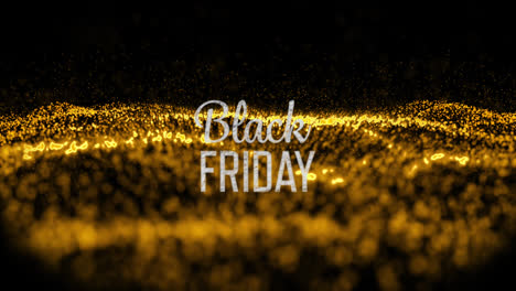 Animation-of-black-friday-text-on-black-background-with-glitter