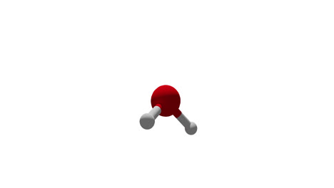 Animation-Eines-Rotierenden-Moleküls-Auf-Weißem-Hintergrund