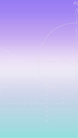 Animation-of-handwritten-mathematical-formulae-over-blue-to-purple-background