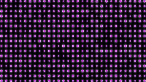 Animation-of-changing-violet-dots-on-black-background