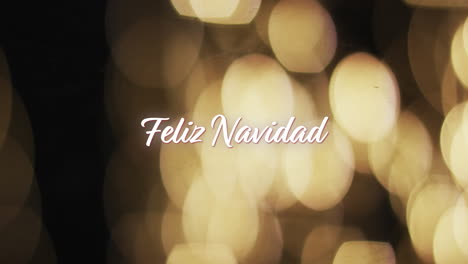Animation-Des-Textes-„Feliz-Navidad“-über-Gelben-Flecken-Auf-Hellem-Hintergrund