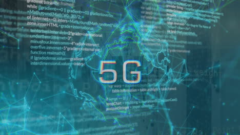 Animation-of-5g-text-and-processing-data-over-global-network