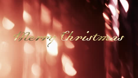 Animation-Eines-Frohe-Weihnachten-Textes-über-Roten-Lichtpunkten-Auf-Schwarzem-Hintergrund