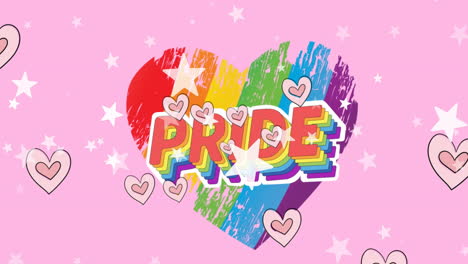 Eine-Lebendige-Grafik-Mit-Pride-Motiv-Und-Einem-Regenbogenherz-Hintergrund