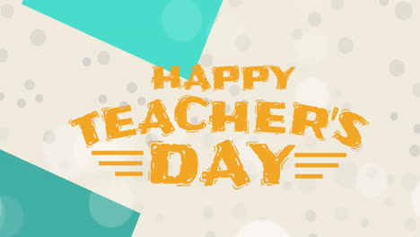 Animation-Eines-Textes-Zum-„Happy-Teachers-Day“-Auf-Gemustertem-Hintergrund