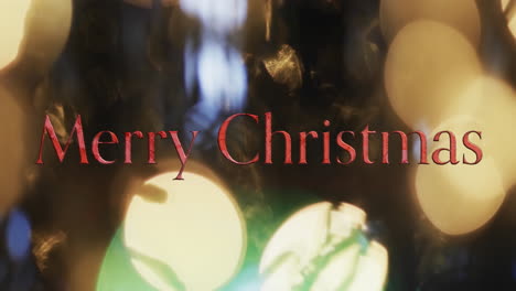 Animation-Eines-Fröhlichen-Weihnachtstextes-über-Gelben-Flecken-Auf-Hellem-Hintergrund