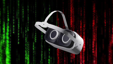 Animation-of-vr-headset-over-binary-coding-data-processing