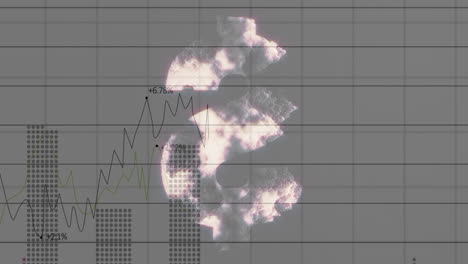 Animation-of-data-processing-over-dollar-symbol