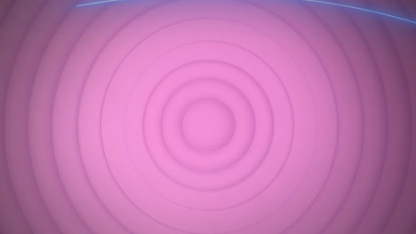 Animation-of-pink-circles-pulsating-on-seamless-loop