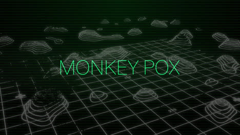 Animation-of-monkeypox-text-over-shapes