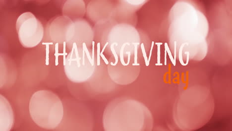 Animation-of-thanksgiving-day-text-over-flickering-lights