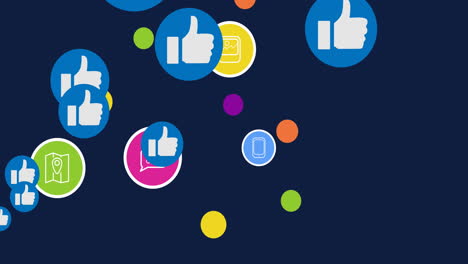 Animation-of-social-media-like-and-digital-icons-over-blue-background