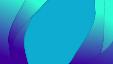 Animation-Eines-Tunnels-Auf-Blauem-Hintergrund