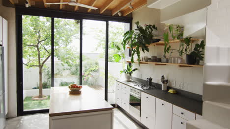 A-modern-kitchen-design-features-clean-lines-and-natural-light