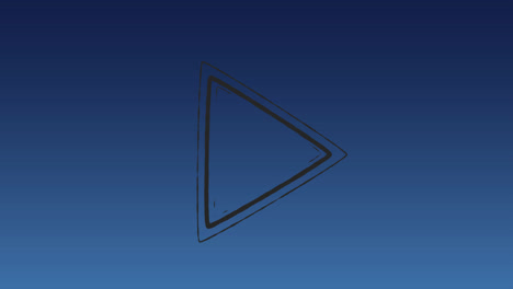 Animation-Des-Pfeilsymbols-Auf-Blauem-Hintergrund-Mit-Kopierbereich