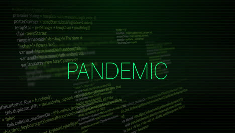 Animation-of-pandemic-text-over-data-processing