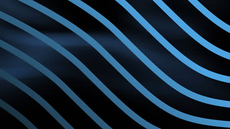Animation-of-spots-over-blue-trails-on-black-background