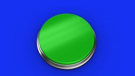 Animation-of-old-document-disintegrating-over-green-power-button-on-blue-background