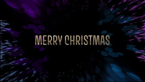 Animation-of-merry-christmas-text-over-glowing-lights-on-black-background