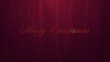 Animation-Des-Textes-„Frohe-Weihnachten“-Auf-Rotem-Hintergrund