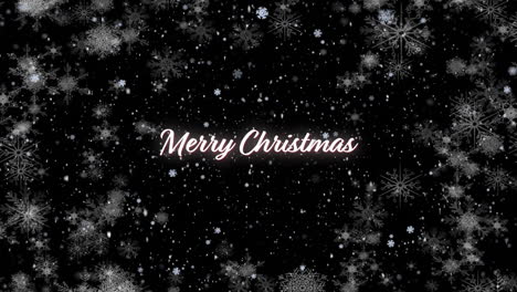 Animation-of-merry-christmas-text-over-snow-falling-background