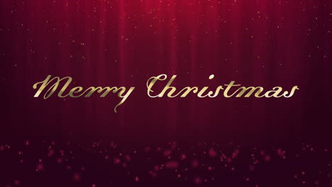 Animation-of-merry-christmas-text-on-red-background