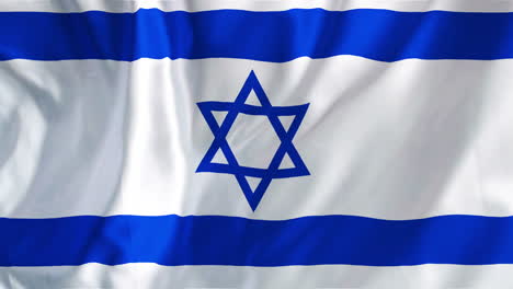 Animation-Der-Wehenden-Flagge-Israels