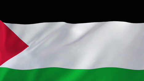 Animación-De-La-Bandera-De-Palestina-Ondeando.
