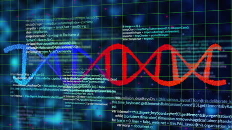 Animation-of-data-processing-over-dna-strand