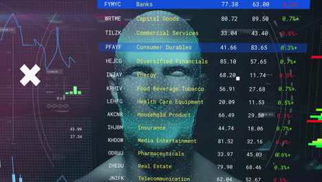 Animation-of-financial-data-processing-over-human-head