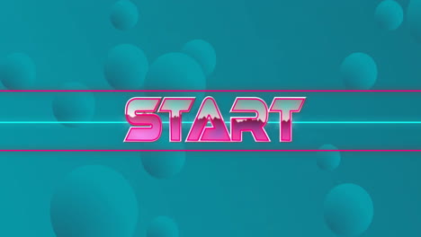 Animation-of-start-text-over-blue-spots
