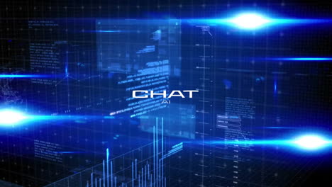 Animation-of-chat-text-over-data-processing
