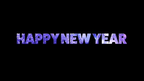 Animation-of-happy-new-year-text-with-fireworks-on-black-background