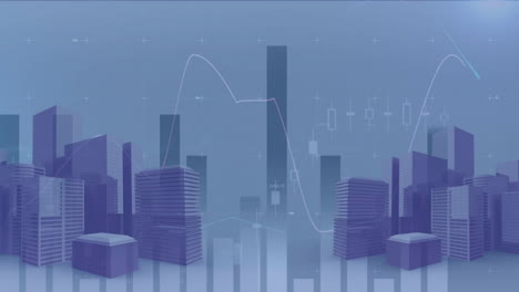 Animation-of-financial-data-processing-over-digital-cityscape