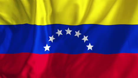 Animation-Der-Wehenden-Flagge-Von-Venezuela