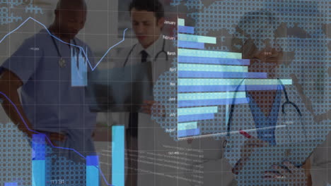 Animation-of-data-processing-over-diverse-doctors