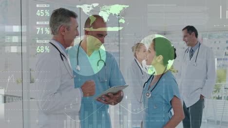 Animation-of-financial-data-processing-diverse-doctors