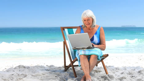 Elderly-woman-using-a-laptop
