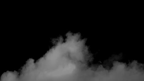 Animation-of-colourful-smoke-on-black-background