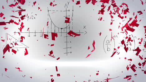 Animation-Von-Mathematischen-Gleichungen-über-Herz-Auf-Weißem-Hintergrund
