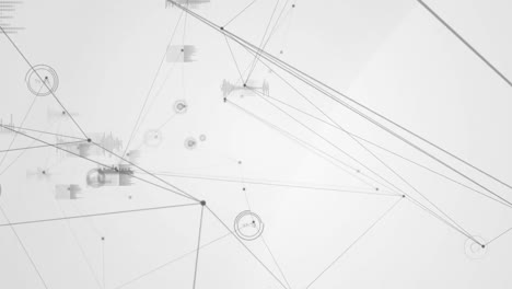 Animation-of-network-of-connections-over-white-background