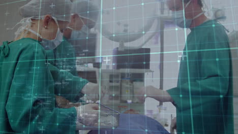 Animation-of-data-processing-over-diverse-surgeons